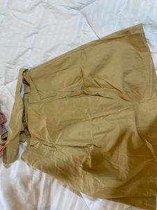 Tie Knot Beige Skirt- Buy 3 For 100 Each