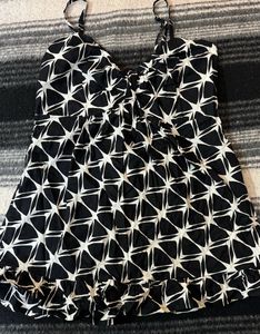 WOMEN H&M TOP STRAPPED AND ADJUSTABLE