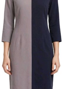 Colorblock Midi Dress
