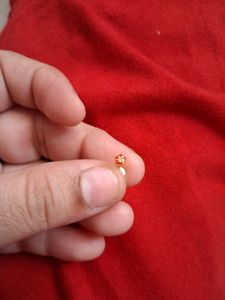 Dainty Gold star nosepin