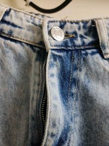 Zara Ice Blue Unisex Denim Jeans