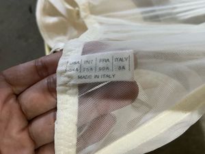 Sheer Mesh Corset Bodysuit in Ivory