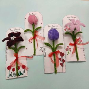 Handmade Pipe Cleaner Flowers
