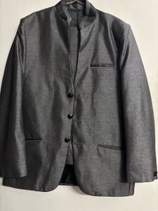 Grey Coat Pant