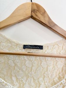Elegant Lace Bell Sleeve Top