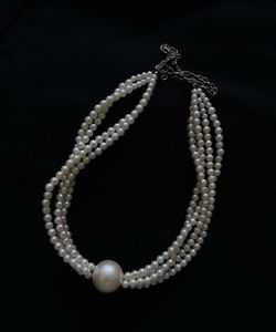 Elegant Multi-Strand Pearl Necklace