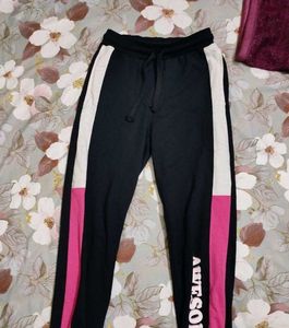 Women's Striped Jogger Pants