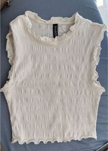 Chic Smocked Crop Top