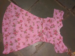 Chic Pink Floral Maxi Dress