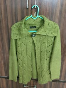 Wide Collar Sweater