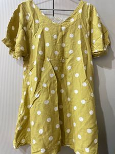 Yellow Polka Dot Dress