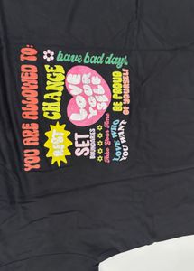Black Graphic T-Shirt