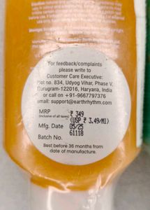 Earth Rhythm Sunscreen SPF 50