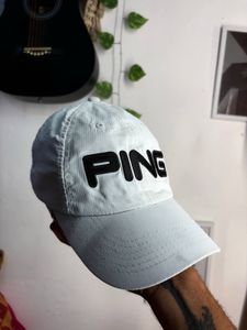 PING White Baseball Cap