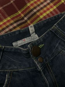 Women's Wide-Leg low waisted Denim Jeans