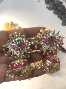 Earrings,saree Pin, Rings
