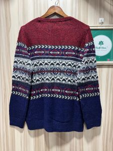 G by Guess Fair Isle Multicolor Knit Sweater