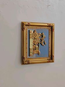 Decorative Golden Lord Krishna Frame