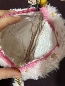 Cute Fluffy Love Heart Bag