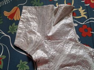 Sparkling Crop Top Blouse