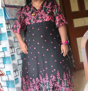 Elegant Floral Maxi Dress