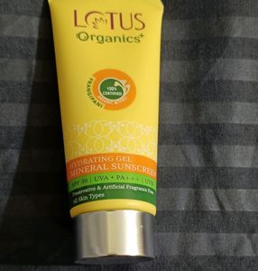 Lotus Organics Sunscreen SPF 30