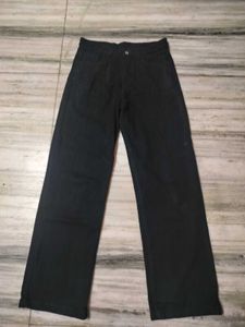 Dark Wash Wide Leg Jeans Black only need to iron