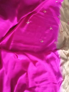 Beautiful Pink &amp; Gold embroidery