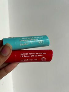 Dot &amp; Key lipbalm clear+ strawberry Set