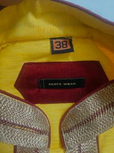 Men's Yellow Kurta