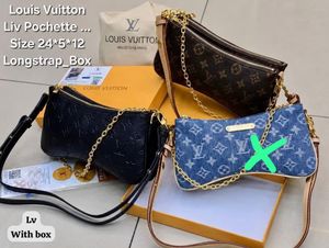 Designer Monogram Shoulder Bag
