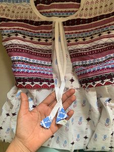 Tribal Print Two-Piece Dress Set