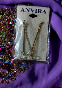 Elegant Crystal Drop Earrings