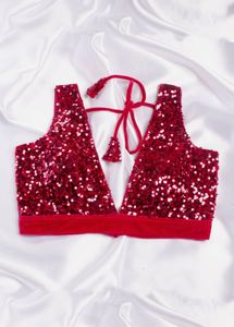 Sparkling Sequin Blouse