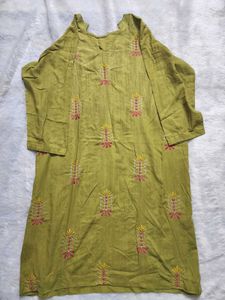 Embroidered Kurta Set with Dupatta
