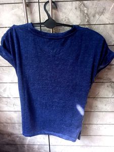 SHEIN BRANDED Blue fancy top