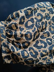 Leopard Print Maxi Dress, size l -xl