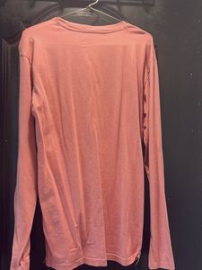 Pink Brooklyn Graphic Long Sleeve Tee