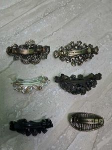 Sparkling Hair Clips Set