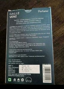 VENZ Eau De Parfum for Unisex