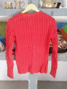 Cherry Red Sweater Extra Thick (Woman)