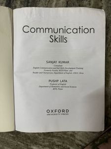 Communication Skills Book
