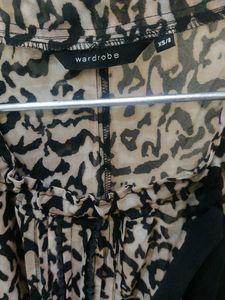 Stylish Animal Print Top