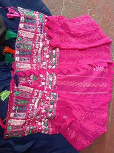 Party Wear Indo-Western Koti Style Georgette Skirt