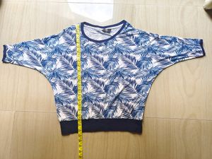 Palm Print Top