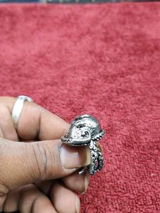 Unique Silver Snake Ring