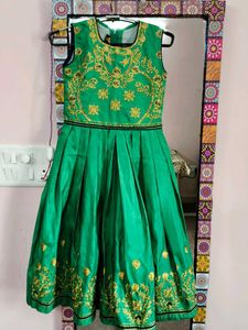 Beautiful Girls 5 Years Frock Dress With Dupatta