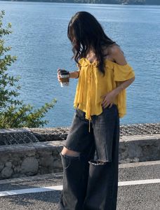 🌟Pretty mustard beach top 💛🌟