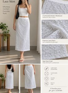 H&m CROCHET Midi Skirt
