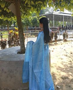 Beautiful Blue Saree